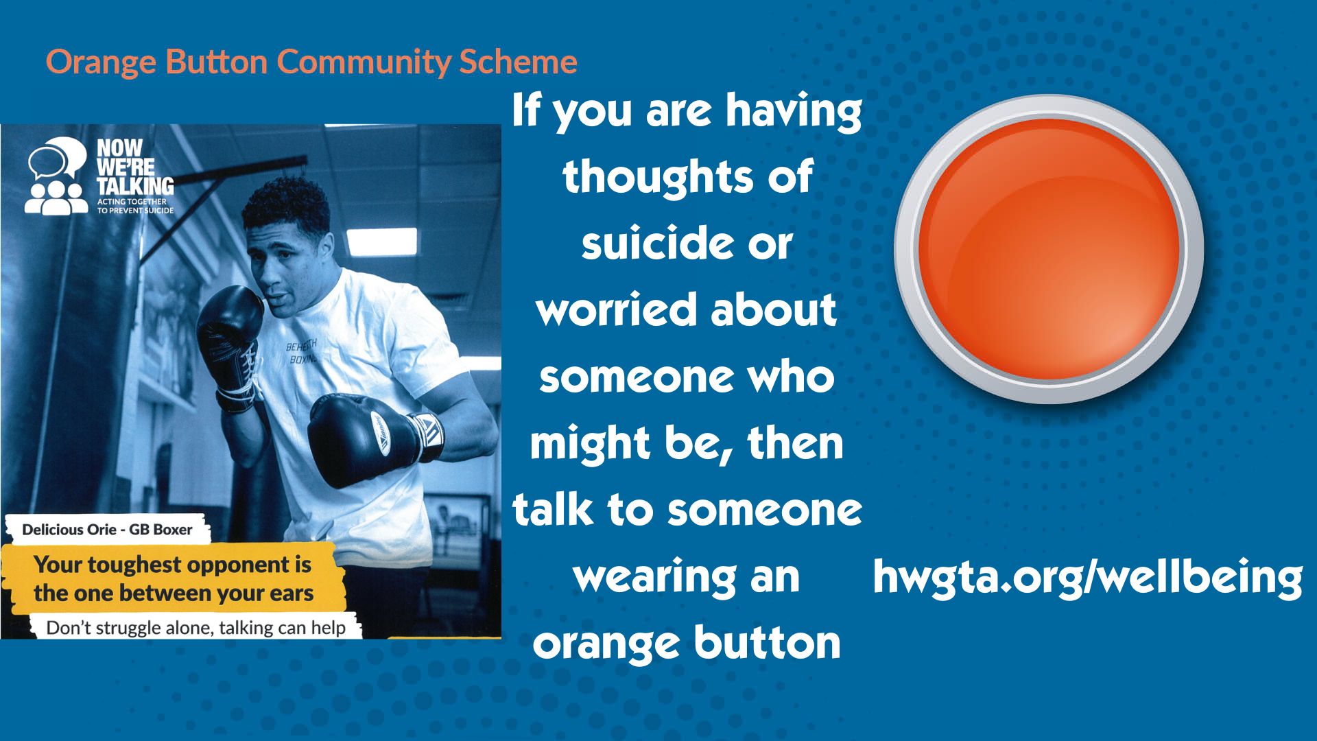 Orange Button Community Scheme